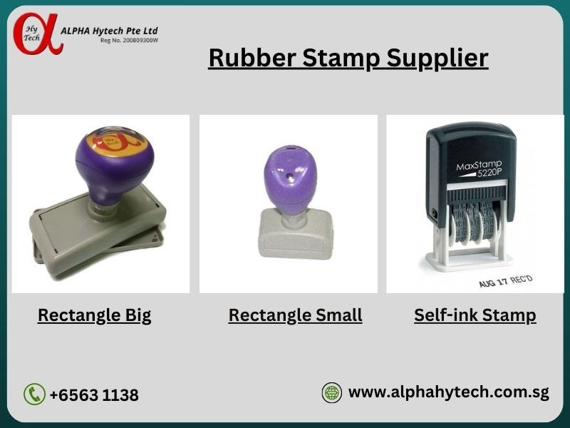 Simple Business Name Stamp, a Large Custom Logo Rubber Stamp designed by  Modern Maker Stamps | 0105 — Modern Maker Stamps