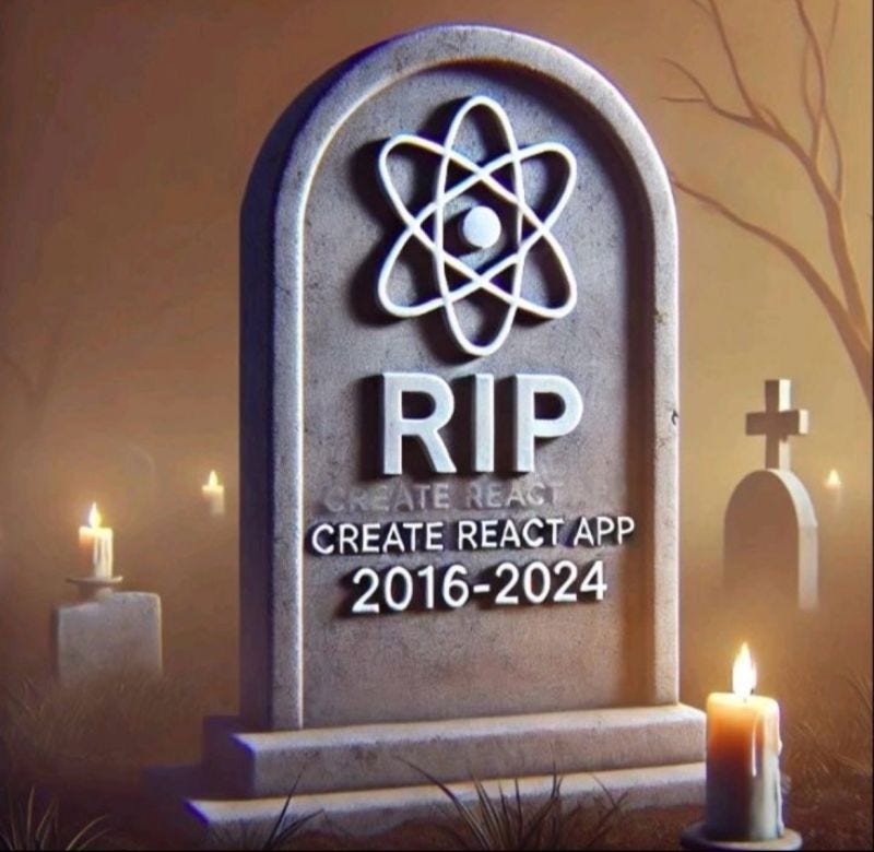 RIP Create React App: The End of an Era | by Anand MP | Feb, 2025 | Medium