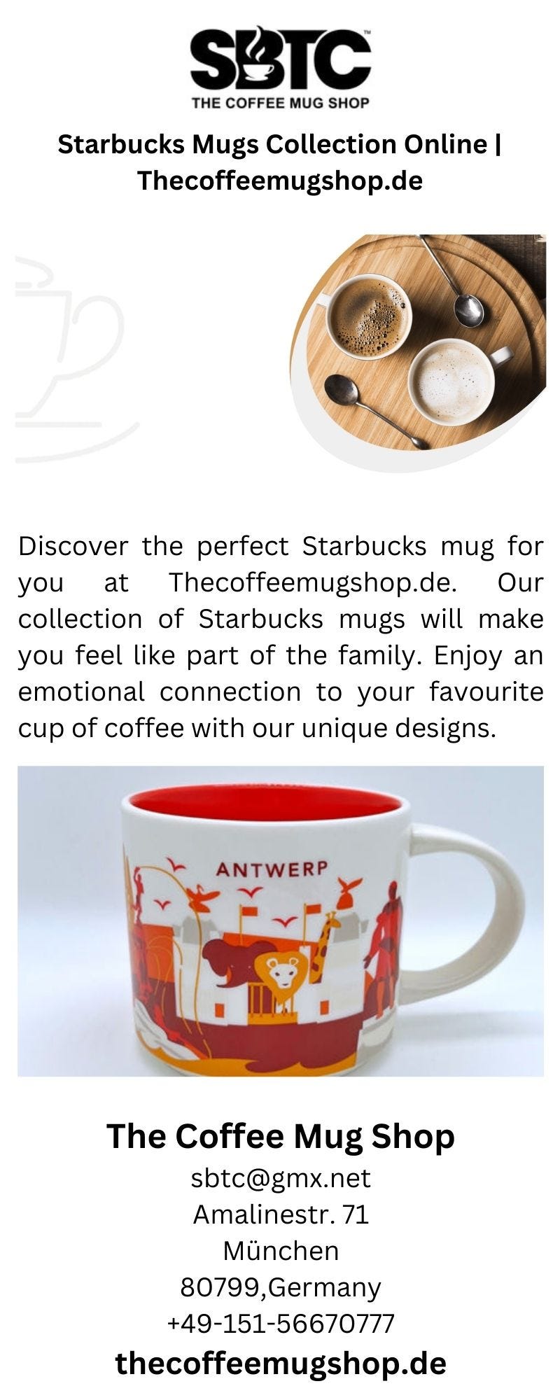 Starbucks Mugs Collection Online | Thecoffeemugshop.de - Thecoffeemugshop -  Medium