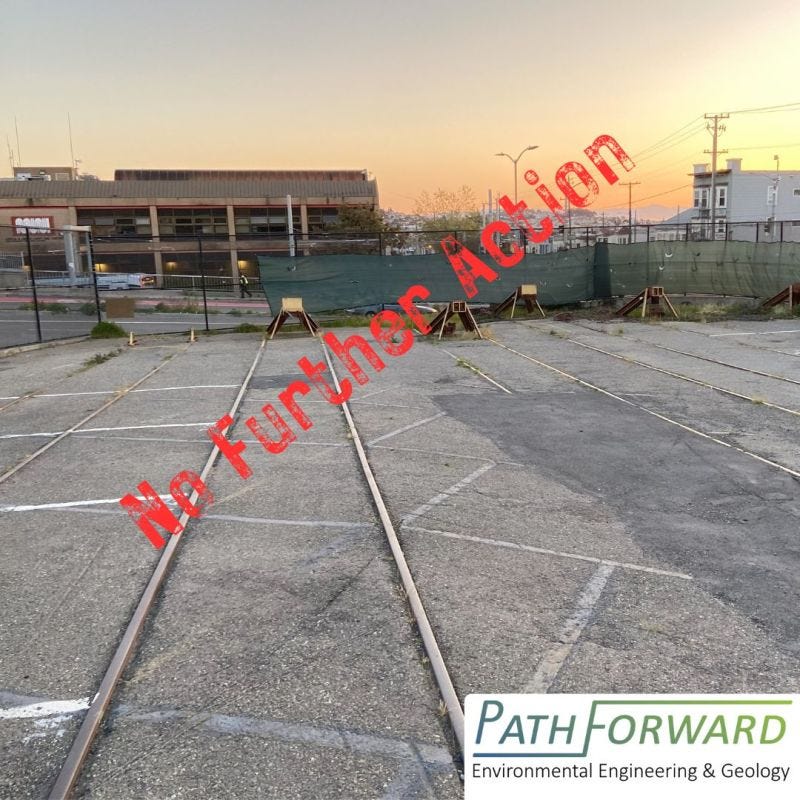 Balboa Park No Further Action
