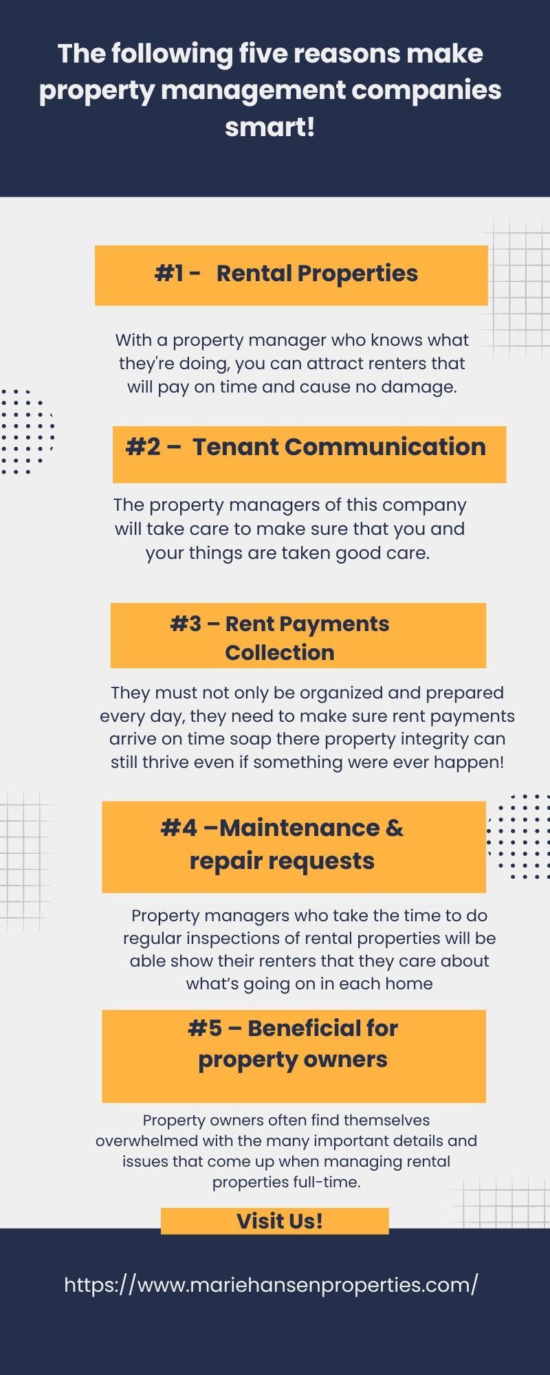 The following five reasons make property management companies smart