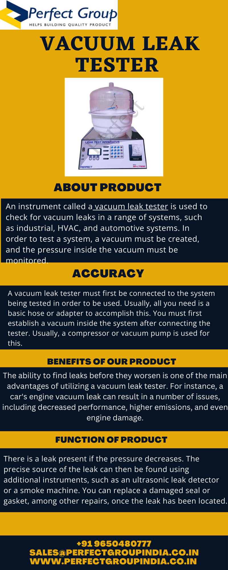 Vacuum Leak Tester itnseo62 Medium