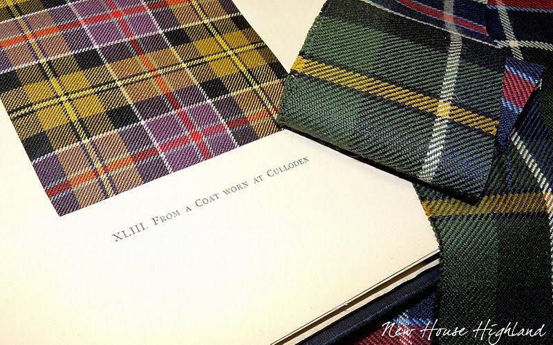 Prince Nolan Designer Imported Italian Wool Plaid Tartan Woven