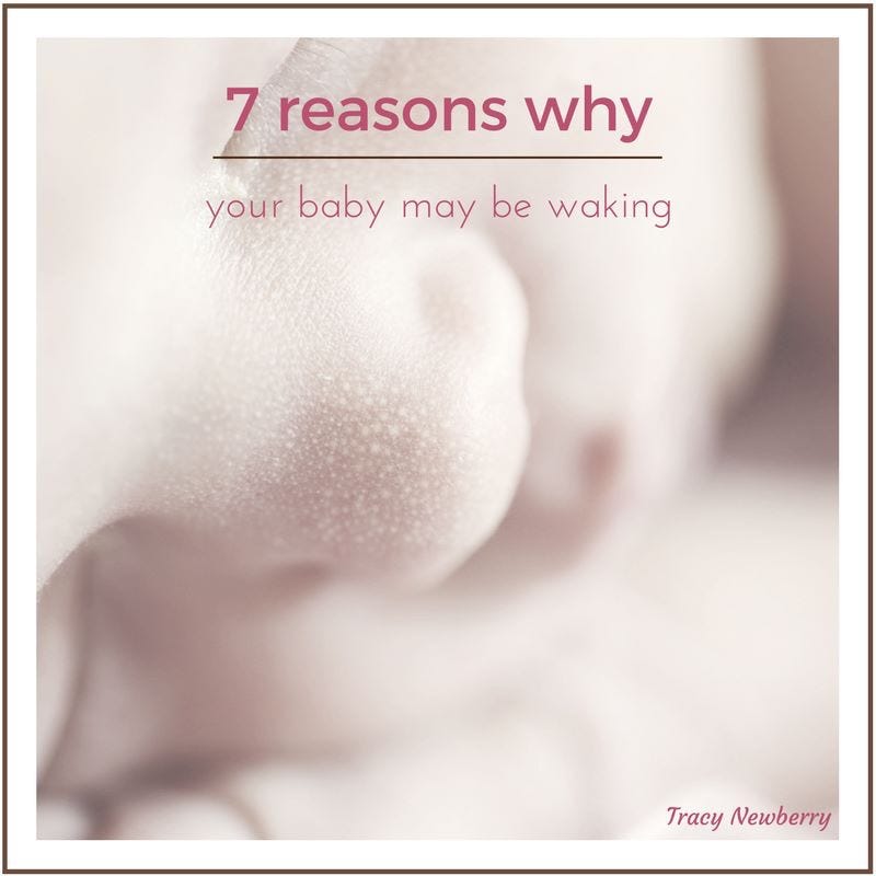Babies wake during the night, it’s normal baby behaviour and expected