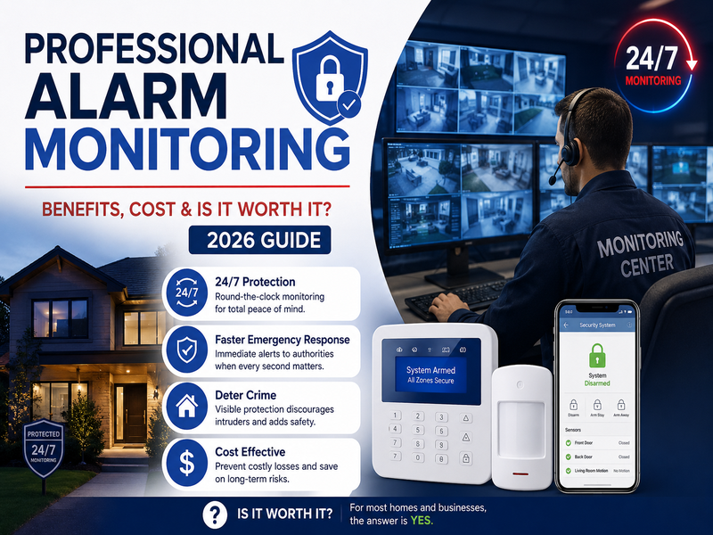 Top Reasons to Choose Professional Monitoring