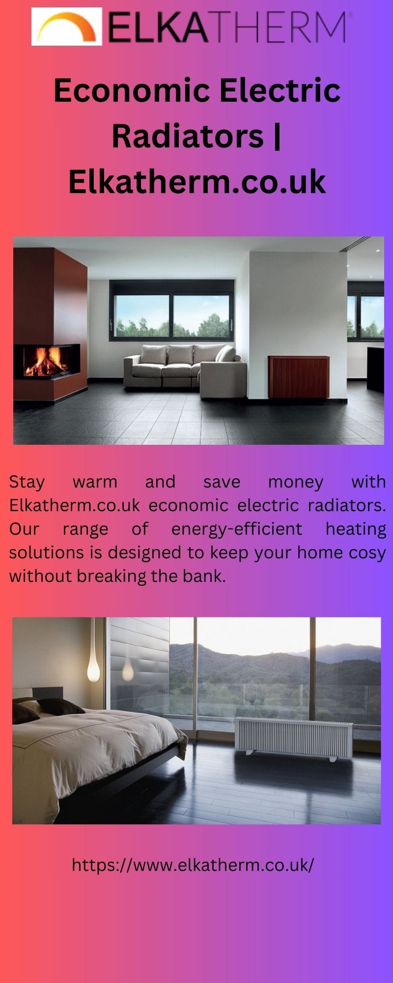 Economic Electric Radiators Elkatherm.co.uk Elkatherm Medium