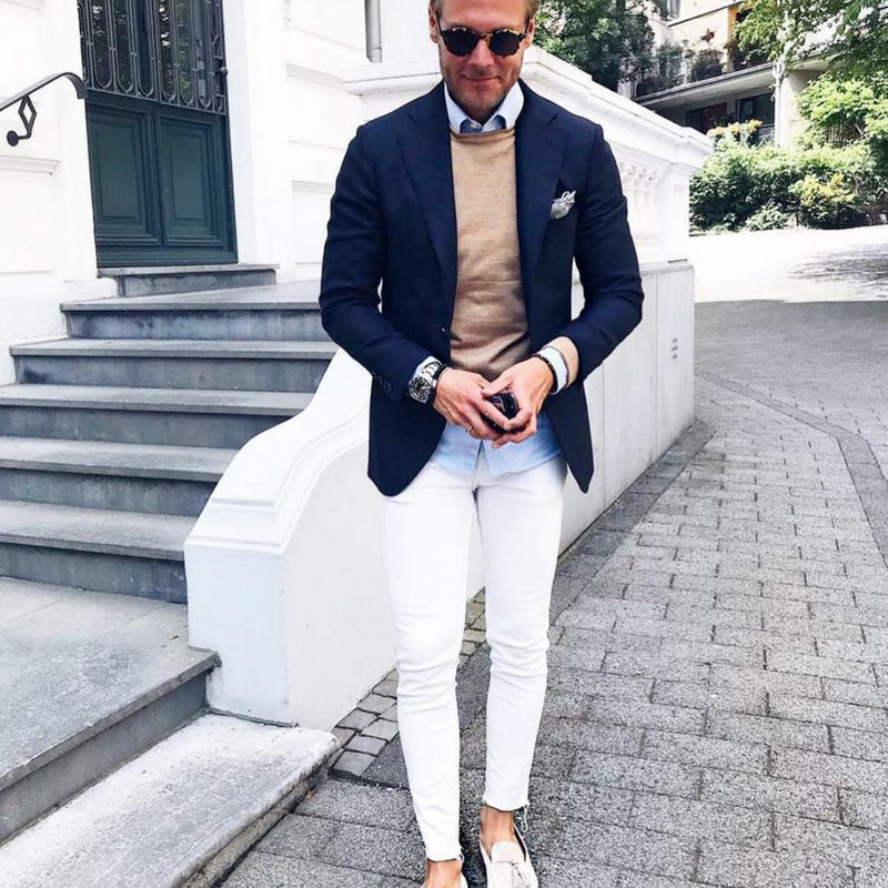 The Best White Pants Men's Outfits