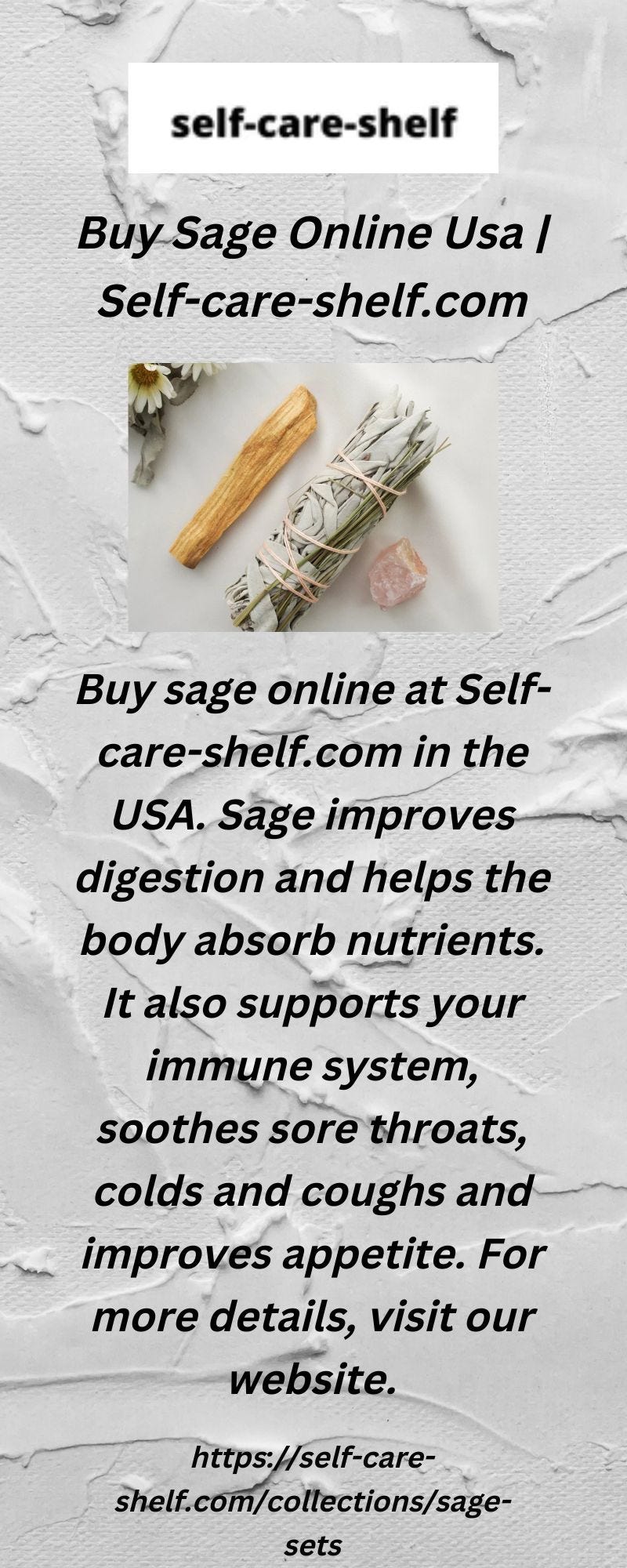Buy Sage Online Usa Self care shelf Medium