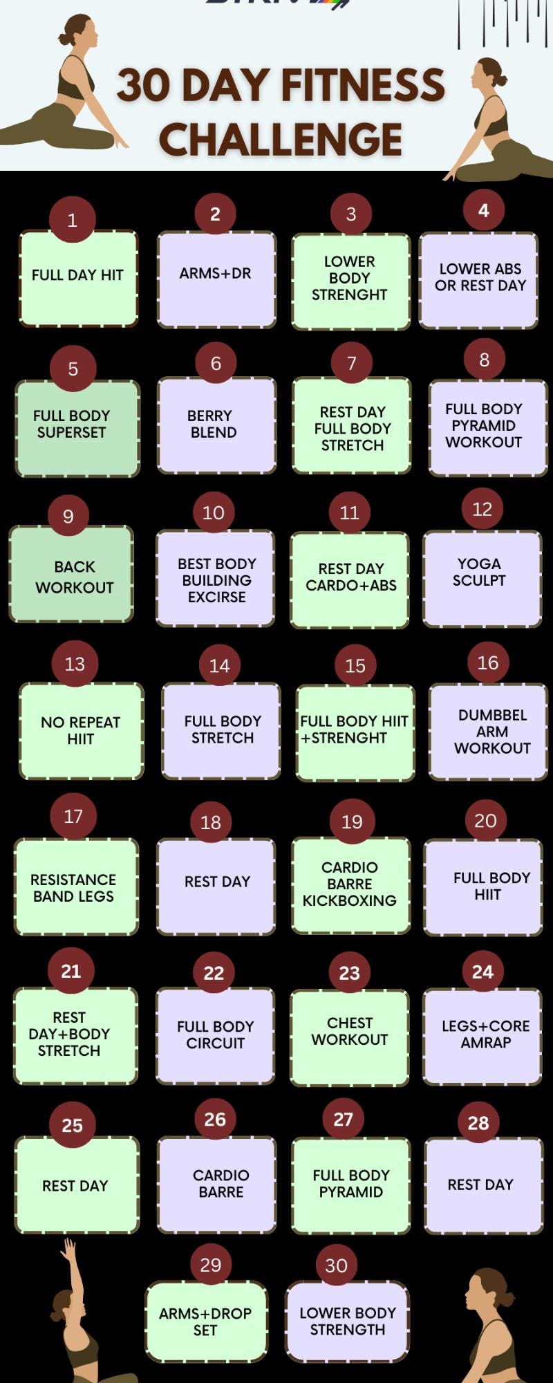 30 Day Fitness Challenge - Strivecompetitionsusa - Medium