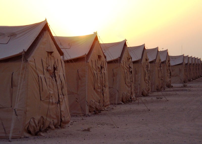 The Tents of Ali al Salem. For any of you who spent one day at the… | by  Glen Hines | Medium