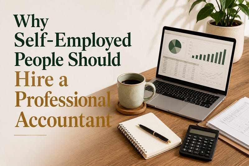 Why Self-Employed People Should Hire a Professional Accountant
