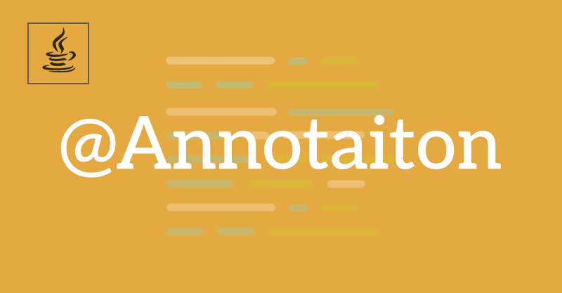 All hail Java annotations. Lets discuss how annotation has proved… | by ...
