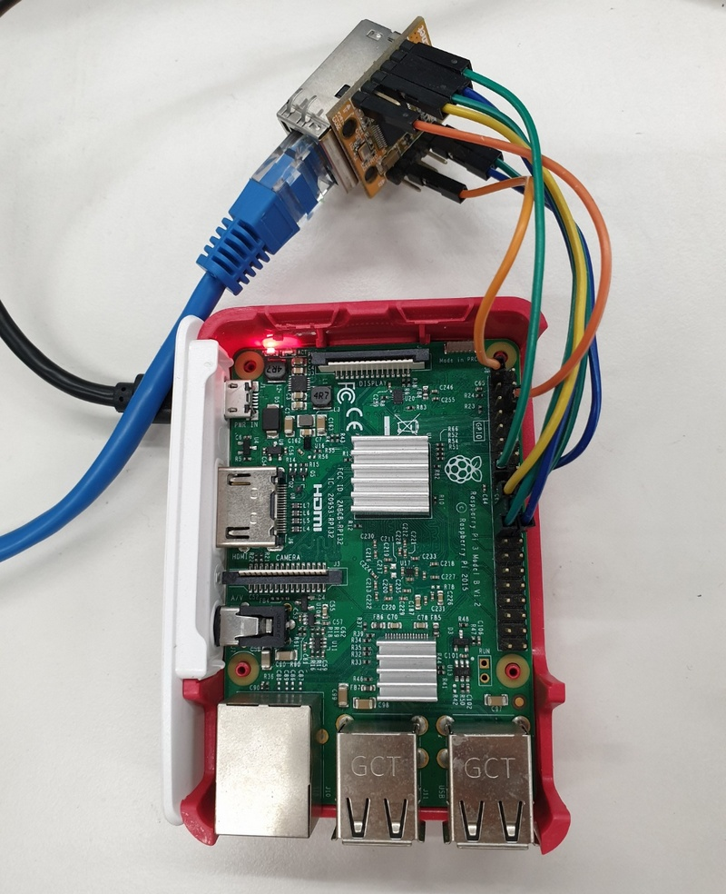 W5500 Linux driver Test with Raspberry Pi(OS version August 2020) by