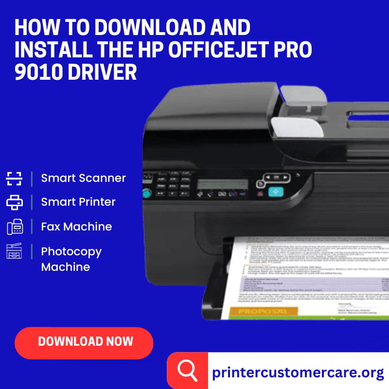 Download HP OfficeJet Pro 9010 Driver for Windows (Printer