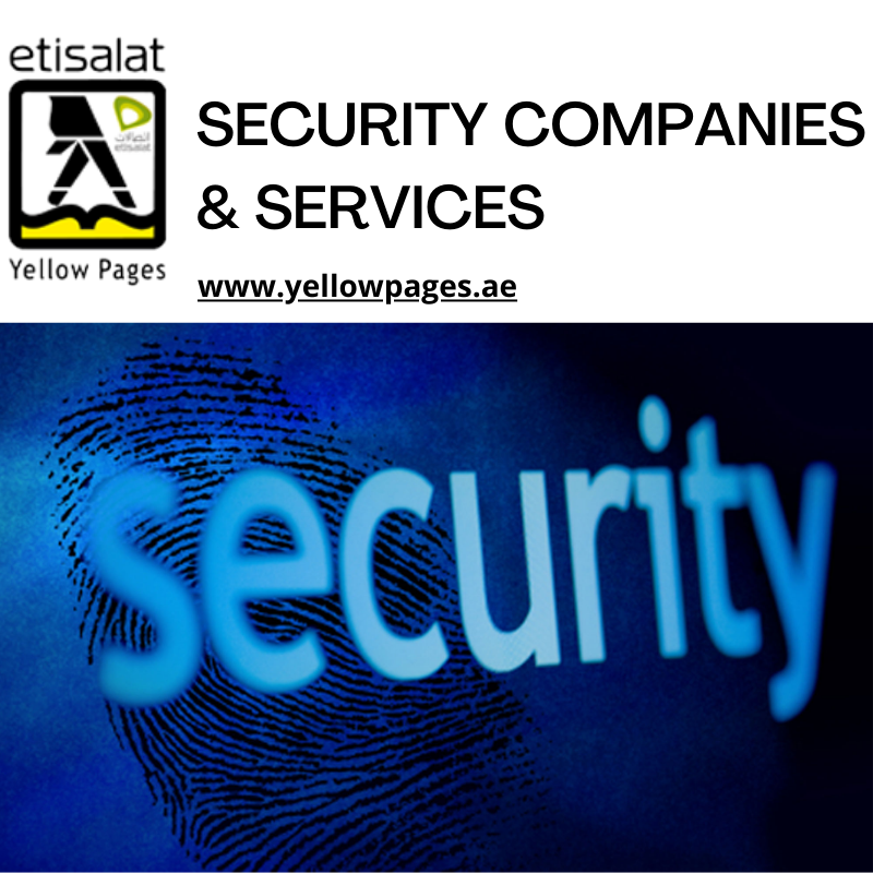 List of Security Companies & Services in UAE Faiza Khan Medium