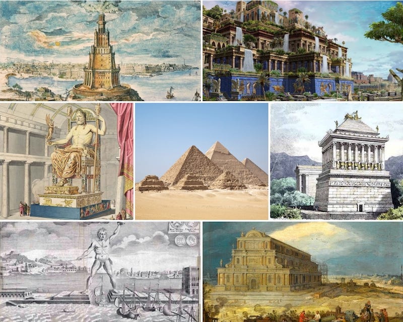 New 7 Wonders Of The World: Old & New Additions