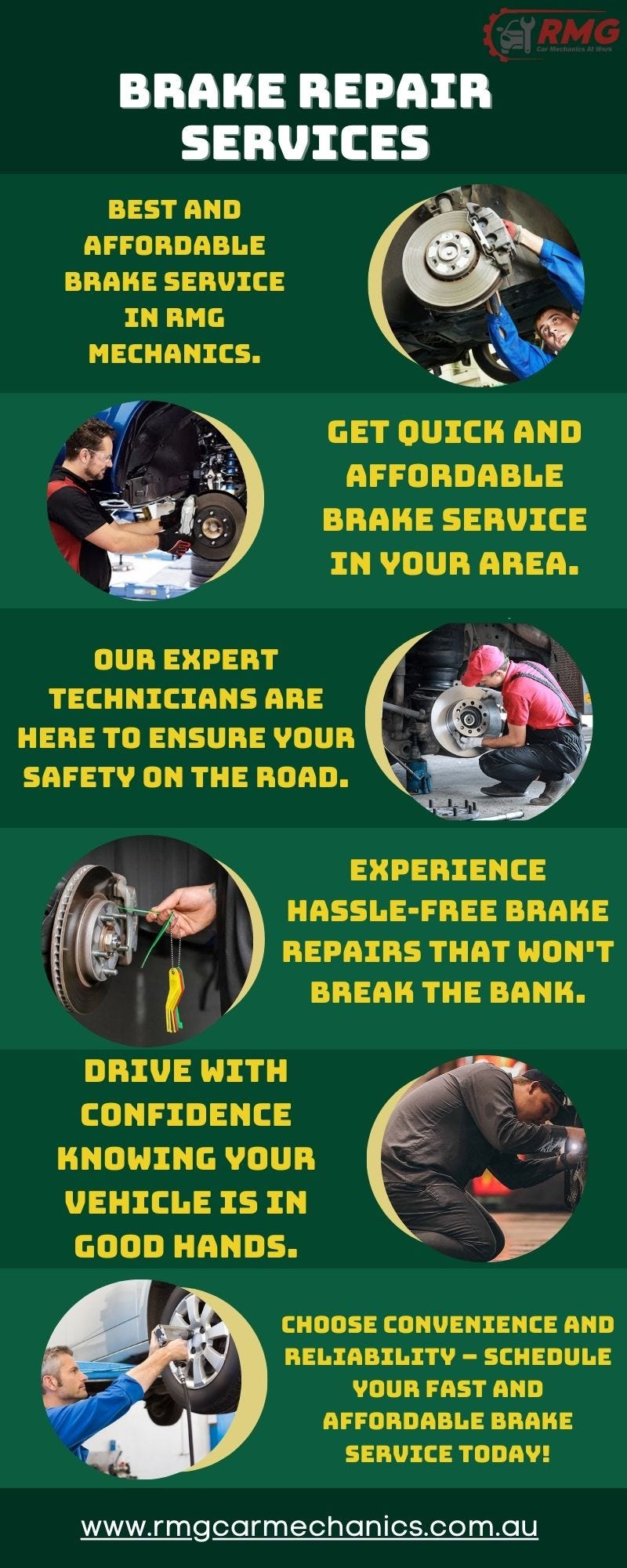 Find Fast and Affordable Brake Service in Your Area ? RMG