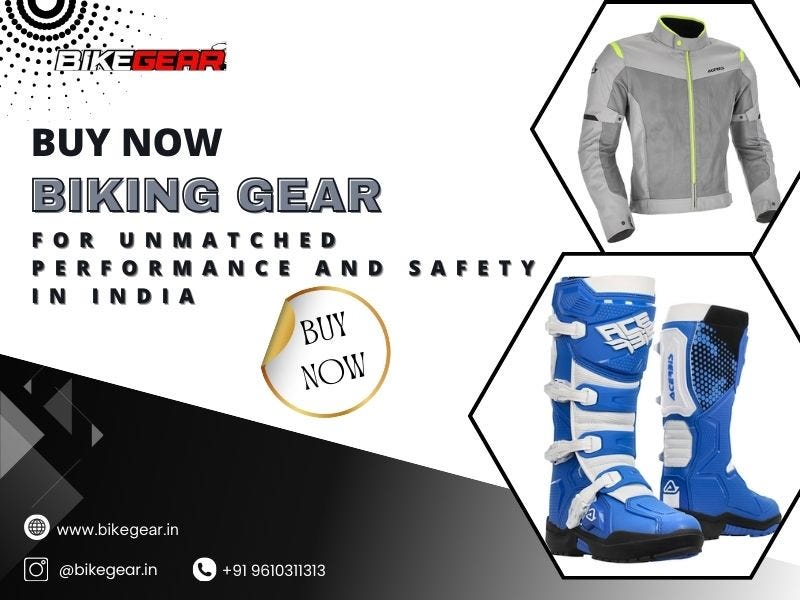 Buy Now Biking Gear for Unmatched Performance and Safety in India.