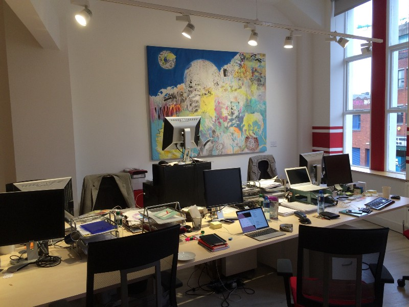 Frontline Ventures office