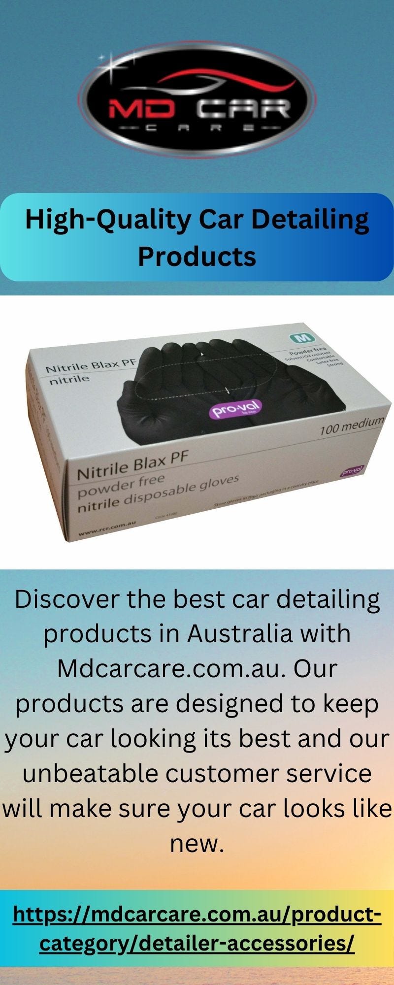 HighQuality Car Detailing Products Mdcar Care Medium