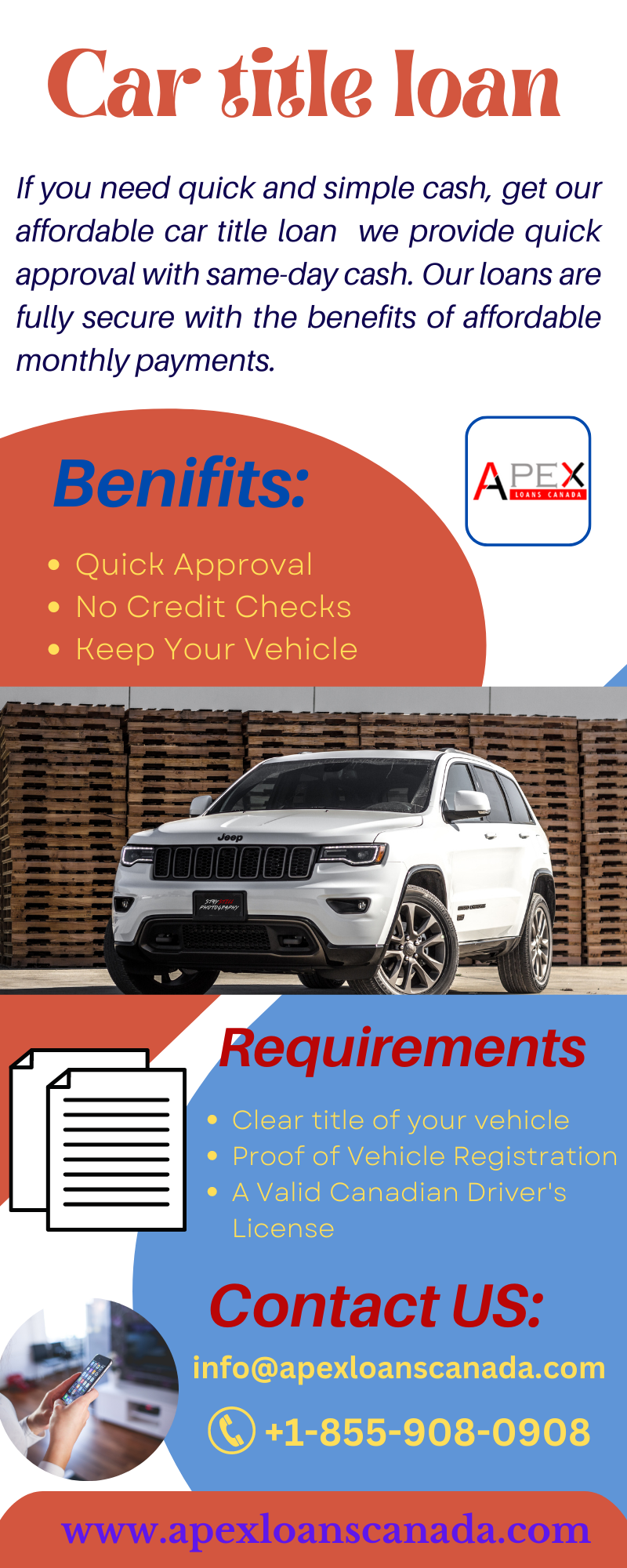 Get a car title loan without credit checks - William Campbell - Medium