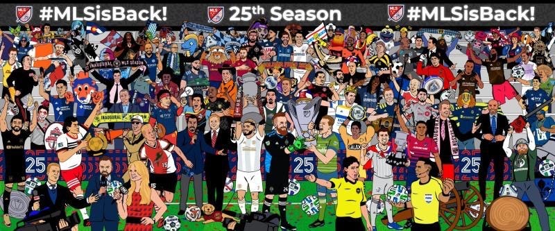 Mls: 25 Years Later. Growth. That Is The Biggest Takeaway… 