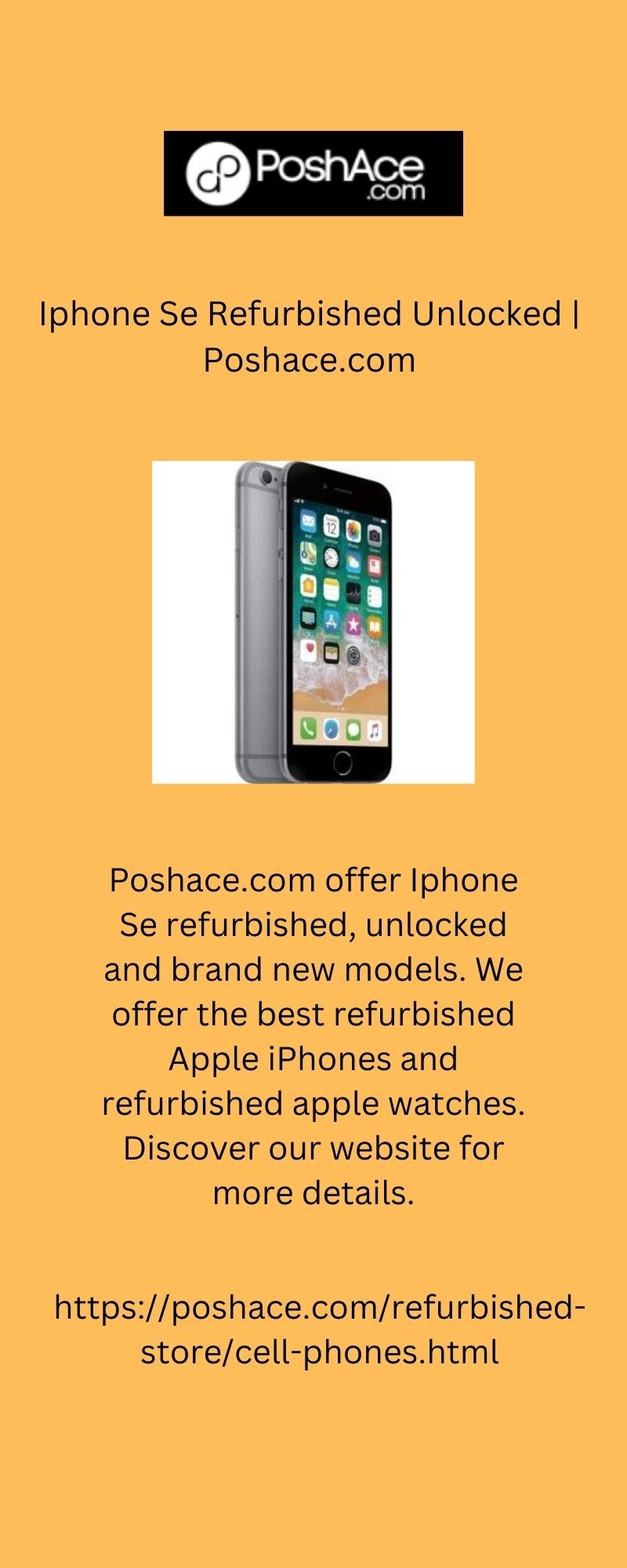 Iphone Se Refurbished Unlocked | Poshace.com - figure out - Medium