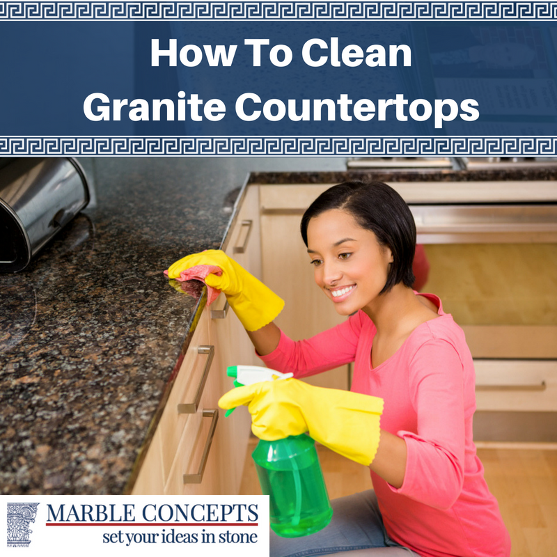 How To Clean Granite Countertops. How To Clean Granite Countertops by