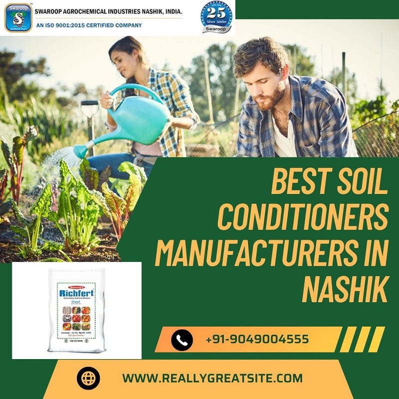 Best Soil Conditioners Manufacturers in Nashik by organicfertilizer