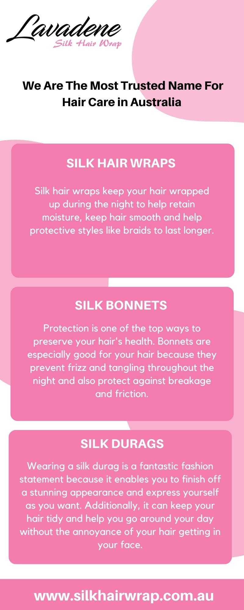 Get the best quality Silk Durags from Lavadene Silk Hair Wrap