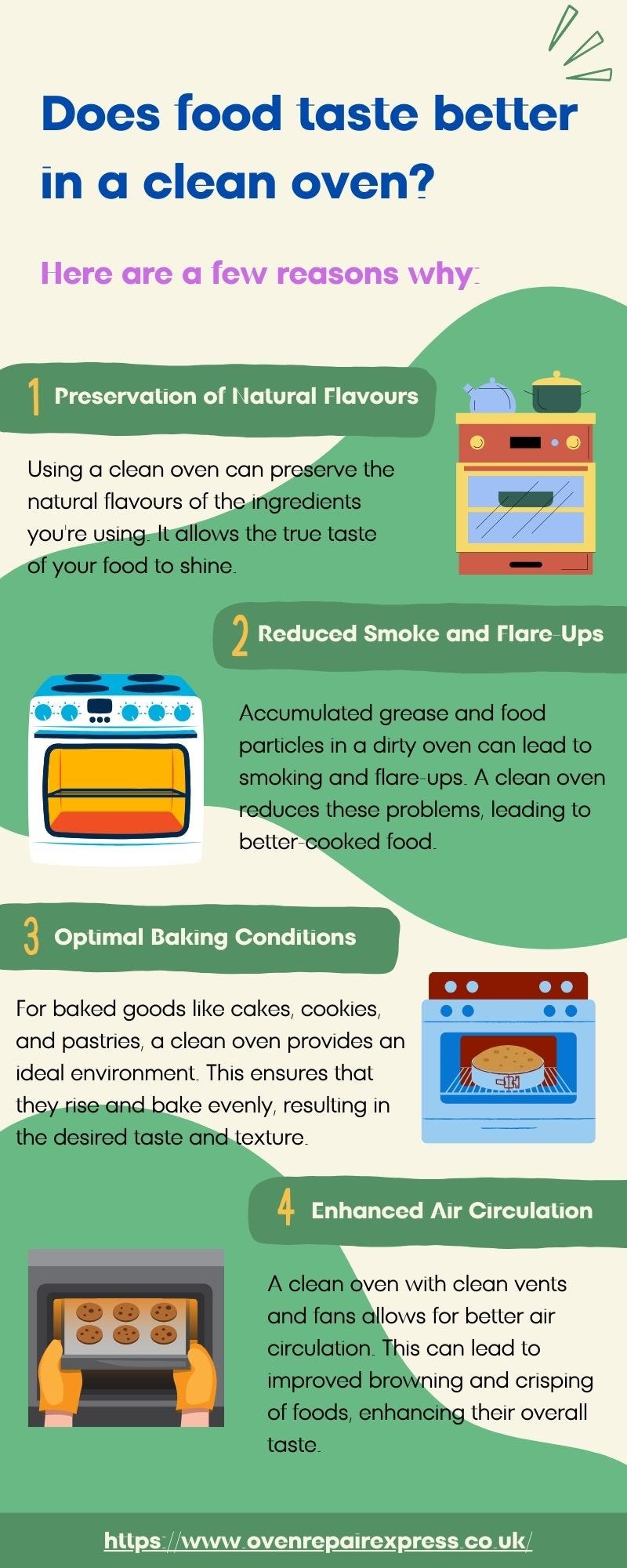 Does food taste better in a clean oven Oven Repair Express Medium