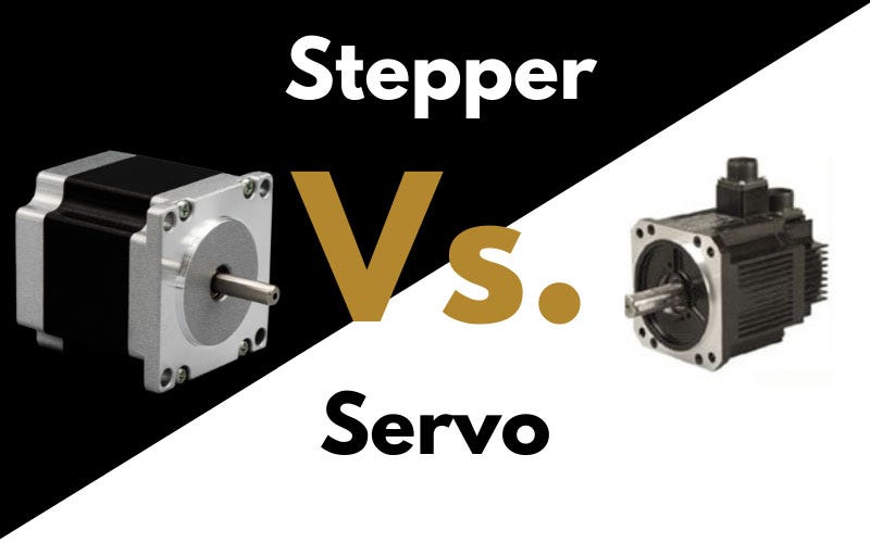 Stepper Motor vs. Servo Motor: Choosing the Right Option for CNC | by  Newdentetd | Medium