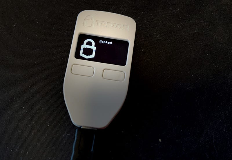 Trezor — security glitches reveal your private keys! | by Doshay  Zero404Cool | Medium