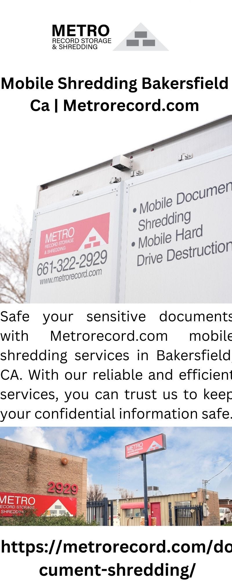 Mobile Shredding Bakersfield Ca Metro Record