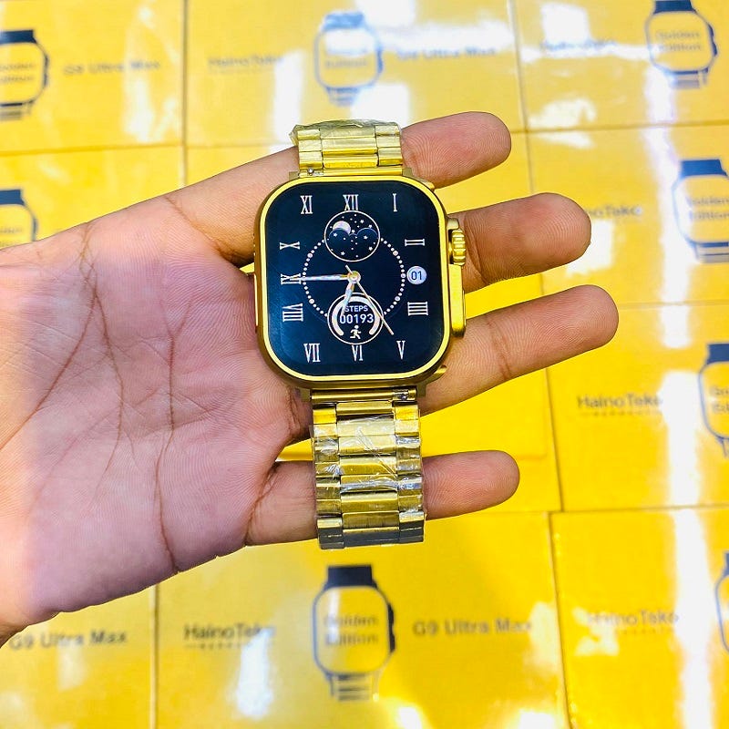 G9 Ultra Max Gold Haino Teko Smart Watch | by Minahil Fatima | Medium
