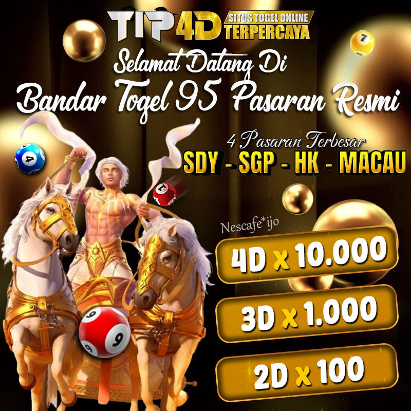 TIP4D Bandar Togel 95 Pasaran Resmi WLA