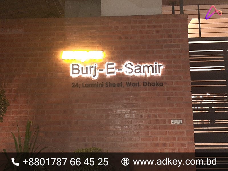 LED Display Board Office Sign Acrylic Sign Advertising in BD by adkey