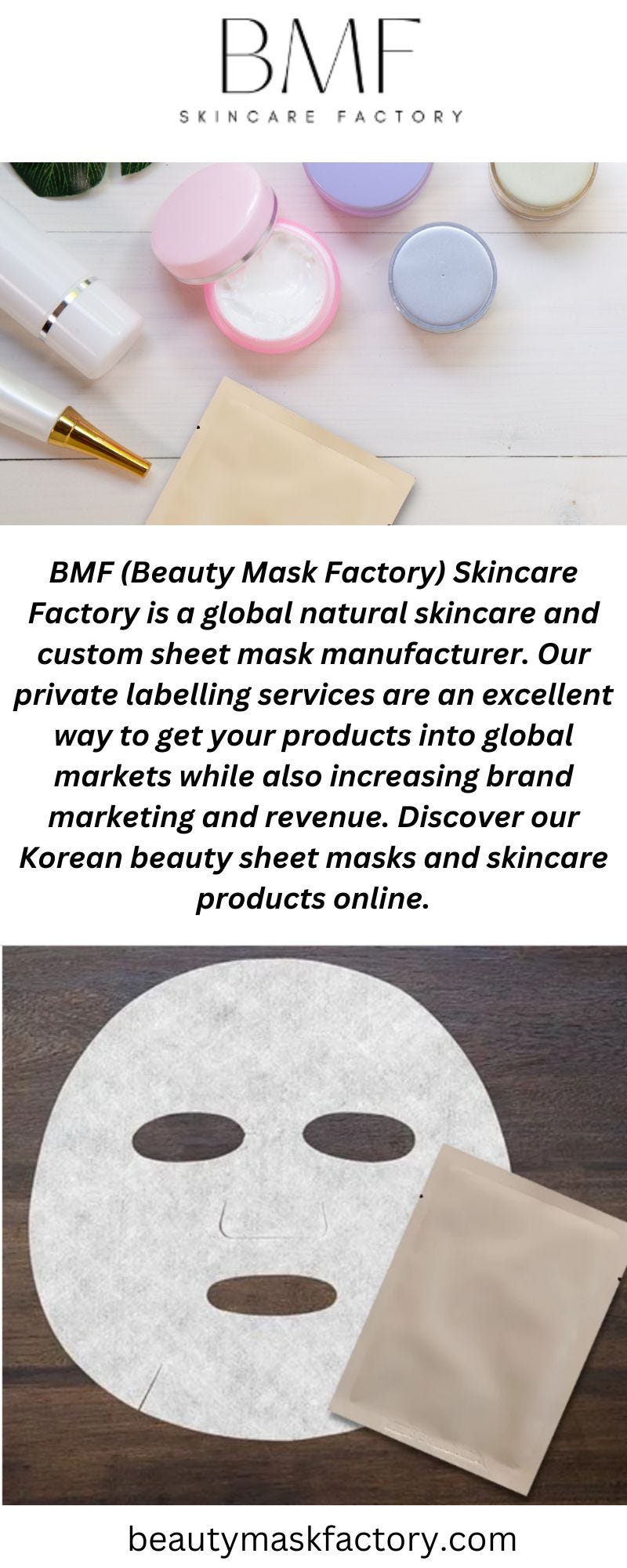 Korean Sheet Mask Manufacturer