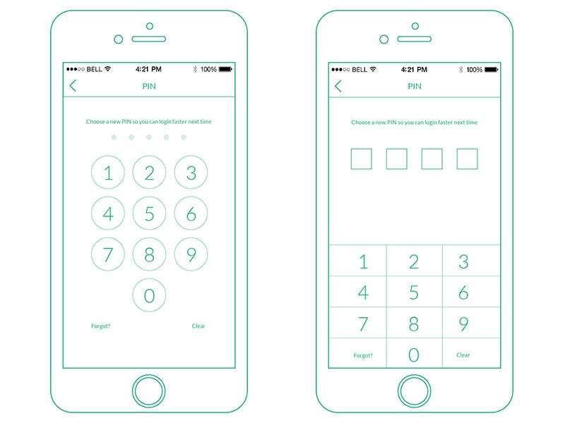 PIN UX Issues. Talking about 2factor authentication… by Vesna Planko