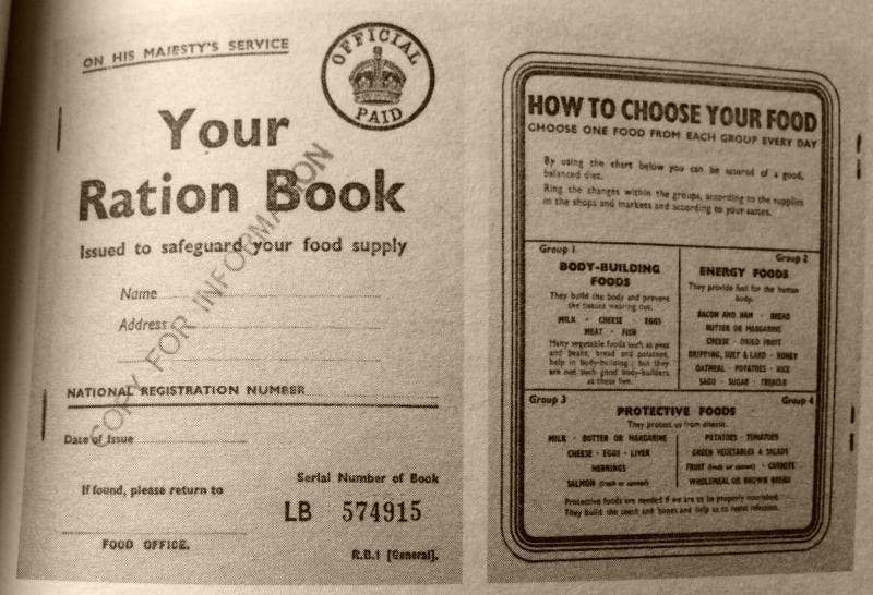 Ration Yourself. Interested in history? Stand in… | by Sara Holliday ...