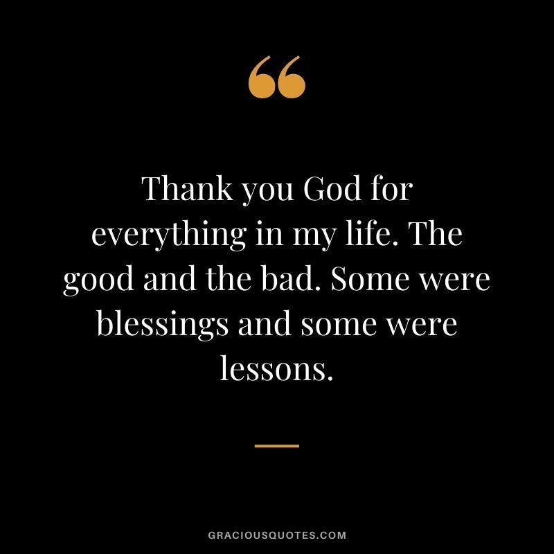 Thank You God For Everything Quotes - Hettie Annecorinne