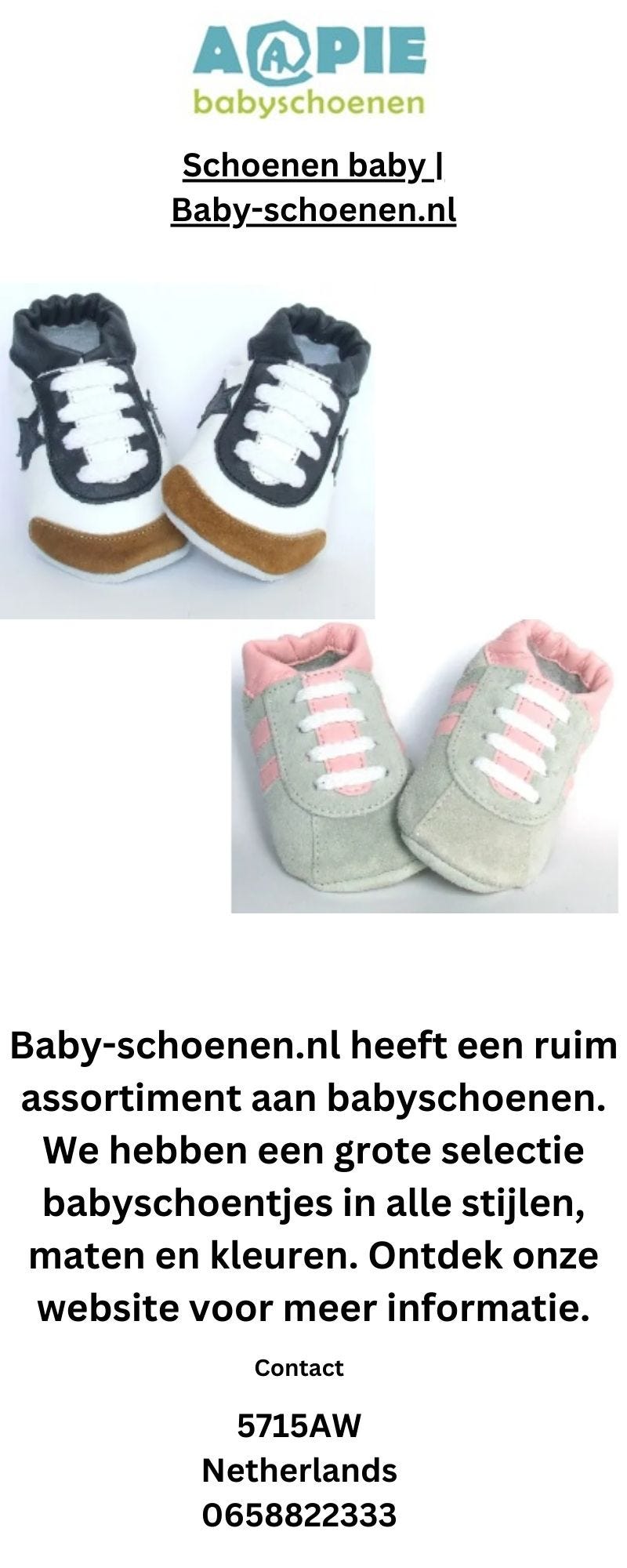 Schoenen baby | Baby-schoenen.nl - Babyschoenen - Medium