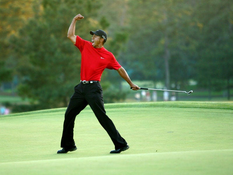 The 3 Greatest Fist Pumps of Tigers Career | by Golf Is Life | Medium