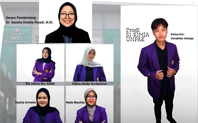 Mahasiswa Kimia FMIPA Universitas Pakuan Raih Pendanaan Nasional PKM 2026