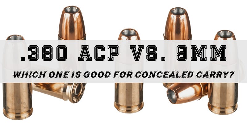 380 Vs. 9mm Caliber — Which Conceals Better?