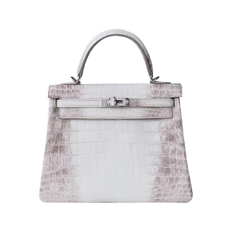 The Latest Handbag Kelly Himalayan Crocodile Silver Hardware Trends: Hip or  Hype?, by Nadinecollectionss