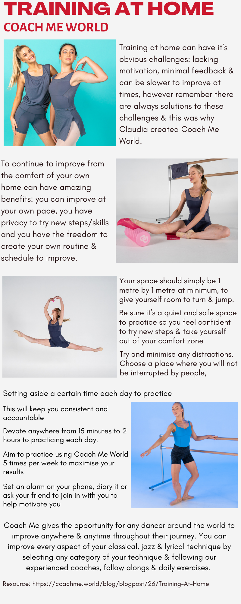 et danceTraining At Home By Top Instructors at Coach Me World