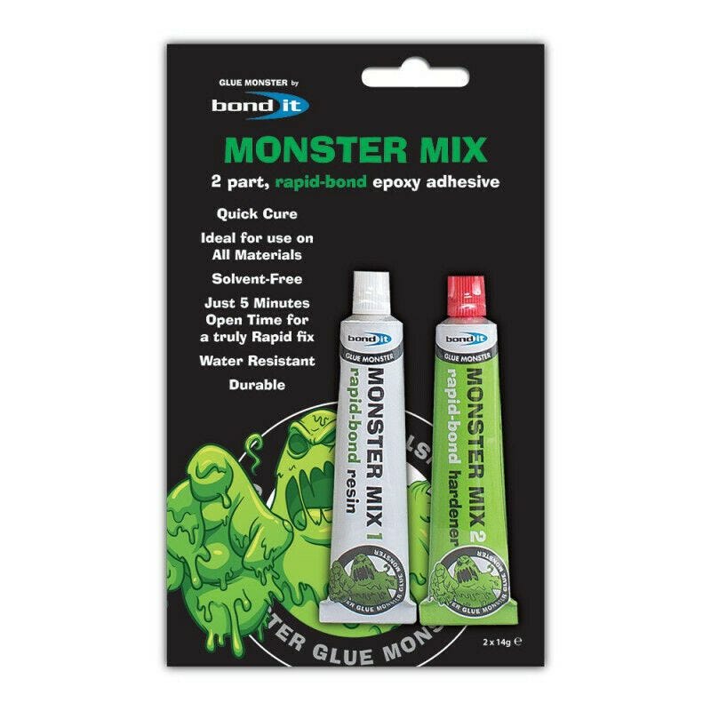 2 Part Epoxy Resin Monster Mix — Extra Strong, by Buildware