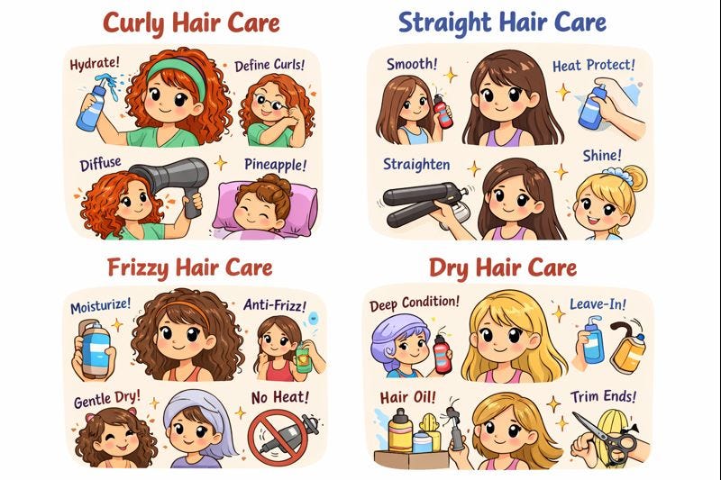Guía práctica: cómo elegir una rutina capilar colombiana según tu tipo de cabello ✨
