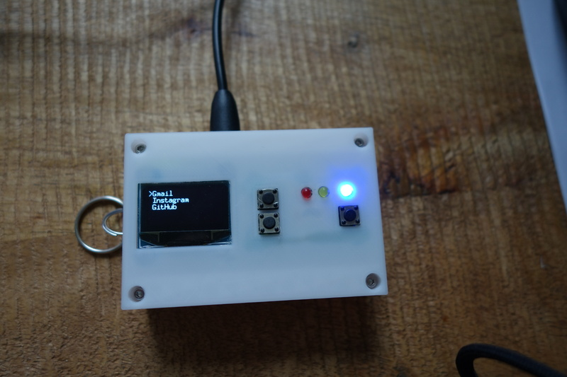 This DIY Hardware Password Keeper Is Unlocked with RFID by Cameron